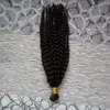 Mongol afro kinky encaracolado 100g cabelo humano humano em tece pacotes de cabelo para trança em cor natural 8 a 30 polegadas trança sem trama de cabelo a granel