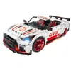 Em estoque Nisan GTR T3 Racing Sport Car Blocks Moc Creative Series 23010 25326 Brinquedos Presentes de Natal