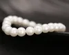 Moda Kobiety Biżuteria Sztuczne Perły Bransoletka Zroszony Strand Pure White Faux Pearl Hurtownie Bezpłatny statek