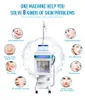 Vertical 6 in 1 water oxygen aqua machine peel for skin care /facial cleaning aqua dermabrasion /crystal dermabrasion