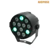 LED PAR LICHTS 54X3W DJ PAR LED 54 * 3W Lights R12, G18, B18, W6 Was Disco Light DMX Controller Effect voor kleine Paty KTV