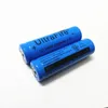 New 100% blue UltreFire 14500 battery 2200mAh 3.7V Rechargeable lithium battery for flashlig Free shipping