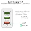 QC 30 chargeur mural 3 Ports adaptateur de voyage Charge rapide multi USB adaptateurs de téléphone ue US Portable Charge rapide pour Smartphone3531516