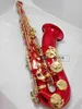 Sassofono tenore di alta qualità Suzuki B Strumento musicale piatto rosso con bocchino di livello professionale