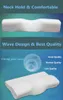 Orthopédique Latex magnétique 50 * 30CM Couleur Blanc Neck Pillow lente Rebond mousse à mémoire oreiller cervical soins de santé de la douleur de presse