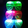 Shutters LED Glow glasses concert cheer Halloween props dance Fluorescence luminous glasses Led Toy Christmas gift hot