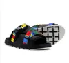 Nytt märke Visvim Tofflor Mode Skor Man och Kvinnor Lovers Casual Skor Tofflor Strand Sandaler Utomhus Slippers Hip-Hop Street Sandals 456