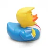 Duck Bath Toy Pvc Trump Ducks Dusch Floating US President Doll Duschar Vattenleksaker Novelty Kids Gifts Partihandel WLL1004