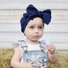 Barnens Corn Grain Big Butterfly Knot Hårband Mode Kids Stretch Bow Headband Neonatal Protection Headband T9i00237