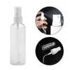 US Stock Plastic Pump Bottles Household Atomizer Water Spray Bottles Travel Portable Mini Empty Perfume Container 30ml 50ml 100ml