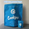 Real a prueba de polvo 100% solo una bolsa de una libra 16oz Cookies California Runtz Olle Packaging Bag Runcz Libra Packaging Bolsas para un fácil llenado