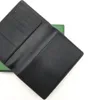 Высококачественная паспортная обложка пакет знаменитый дизайнер мужской женский модный держатель монетный кошелек чехлы для идентификации с коробкой с коробкой