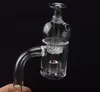 Prego 25 milímetros XL núcleo do reator de quartzo Banger com giro Carb Cap 10mm / 14 milímetros / 18 milímetros Feminino / Masculino Juntas inferior 4 mm de espessura para fumar bong