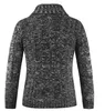 Hot Plus Size 3XL Zimowe Ciepłe Kurtka Sweter Sweter Kardigan Z Długim Rękawem Trykotowym Sweter Casual Lapel Neck Jumper Seul Styl