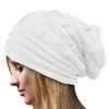 Chapéus de inverno para o chapéu das mulheres Gorros De Malha De Lã Quente Casuais Sólidos Caps Chapeu Feminino chapéus de inverno para as mulheres chapéus de malha beanie S18120302