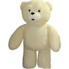 2024 Factory Hot Teddy Bear Inflável Personalizar adulto Adequado para mascote de urso traje animal fantasia de cor marrom