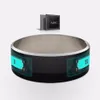 Ny Smart Ring Hot Sale Double Chip för Xiaomi Huawei Android Smartphone Bästa par Present Smart Digital Steel NFC Ring