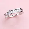 The new glacier beauty CZ diamond ring for Pandora 925 sterling silver classic fashion ladies ring elegant jewelry with the original box