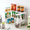 2 Lagen Keukenkast Kast Organizer Verstelbare Keuken Opslag Plank Spice Rack Countertop Organizer Cabinet Storage T200413