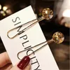 Sıcak Avrupa moda takı kristal barrette saç tokası saç klip bobby pin barrette saç aksesuarları 2pcs/set