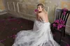 Limeur Rosen 2020 Nouvelle ligne Robes de mariée Dentelle 3D Floral Applique Dossier Balayage Train Bridal Robes de mariée Plus Taille Plage Robe de Mariée