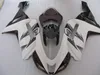 Motorcykel Fairing Body Kit för Kawasaki Ninja ZX6R 07 08 ZX-6R Bodywork ZX 6R 636 2007 2008 Fairings Set + Presenter