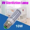 E27 E14 UV Desinfecção Bulb 220V 110V 112LEDs 10W milho lâmpada UVC germicida lâmpada para Home Armazém Supermercado luz UV