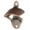 100pcs Metal Zinc Alloy Wall Mount Mounted Beer Bottle Opener Glass Cap Openers Kitchen Bar Tool Tools with screws