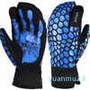 Wholesale-Men/Women Skiing Gloves Mittens Waterproof Snowboard Gloves Ultralight Winter Warm Fleece Snowmobile Moto Cycling Hunting