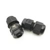 M12x1.5 IP68 Black air breather Ventilation Cable Gland with Vent for Induction Tunnel Light