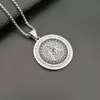 Unique stainless steel men's evil eye masonic charm pendants square compass AG emblem fraternal association pendant necklace jewelry