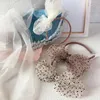 2020 Mori Hair Band Dot Mesh Gauze Osaka Bow Children's Headdress