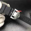 Conception étonnante de montres pour hommes montre à mouvement creux boîtier en acier inoxydable montre-bracelet bracelet en caoutchouc montre 8215 montres mécaniques automatiques