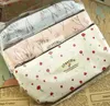 20 stks munt portemonnees vrouwen bloem floral canvas sleutel clutch bags portefeuille mix kleur