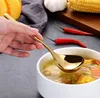 スープステンレス鋼ロングハンドルデザートティーコーヒースプーンスープ鍋紅茶のスープスプーンテーブルウェアスープスプーンテーブルスプーンキッチンレストランクッキングツール