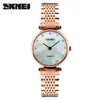 New Fashion Women Quartz Watches Casual Dress Girls Wristwatches Rhinestones Waterproof Rose Gold Silver Ladies Watch with Box 1223