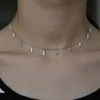 Gros-cz collier de charme de pointe colliers de déclaration 925 bijoux en argent sterling bijoux de mode européenne femmes