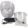 7 Kleur LED Licht Therapie Face Beauty Machine LED GEZICHTE NEC MASK MET Microcurrent voor huidverzorgingsapparaat