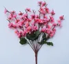 Fleurs artificielles fleur de pêche fleur de Simulation pour la décoration de mariage fausses fleurs décor à la maison GB230