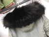 Résistance à la résistance froide Ratonon noir garniture mukla furse marque noire Rex lapin doublure de fourrure gris vert