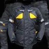 LYSCHY Verão Detechable Inverno Motocicleta Waterproof Jacket malha respirável Jaqueta Moto Calças Estrada equitação Suit Vestuário Equipamentos de Proteção