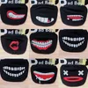 designer face mask cartoon masks washable thickened bear nose personality facial expression funny foreign trade free dhl