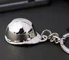 New Arrival Safety Cap Helmet Metal Key Chain Keychain Key Ring Key Holder Free Drop Shipping Fashion Keyring Jewelry Charm Pendant