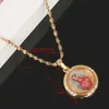 Virgin Mary Pendant Necklace for Women Girls Our Lady Godness Jewelry Wholesale Colar Cross Trendy Chain