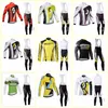 SCOTT Team Radfahren Langarm Jersey Hosen Sets Ropa Ciclismo Quick Dry Fahrrad MTB Kleidung Mode Sportswear U92314