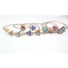 Bracelets en pierre naturelle Crystal Bud-Bud Concision Stone Crystal Bracelets