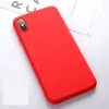 قلد السائل سيليكون TPU حالة سليم 360 غطاء كامل FOR IPHONE 11 11 11 الموالية للمحترفين ماكس XR XS XS MAX SE 2020 1000PCS / الكثير CRexpress