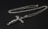 Stainless Steel Men Chain Christian Jewelry Gifts Vintage Cross INRI Crucifix Jesus Piece Pendant Necklace Gold