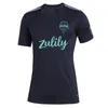 2019 MLS Parley Seattle Sounders FC Navy Jerseys Koszula piłki nożnej 19 20 MLS Parley Portland Topbers Granatowy Koszulki Soccer Jersey Running Jerseys