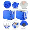 Vendas quentes!!! Atacado transporte livre piquenique ao ar livre dobrável Multi-função cooler de rolamento atualizado Stool Azul